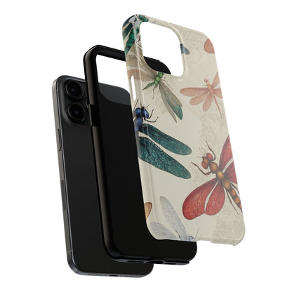 Vintage Dragonfly Garden – iPhone Series Case