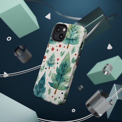 Watercolor Winter Forest - MagSafe iPhone Series Case