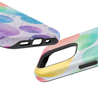 Pastel Galaxy Bubbles  MagSafe iPhone Case – Slim Design, Glossy Finish