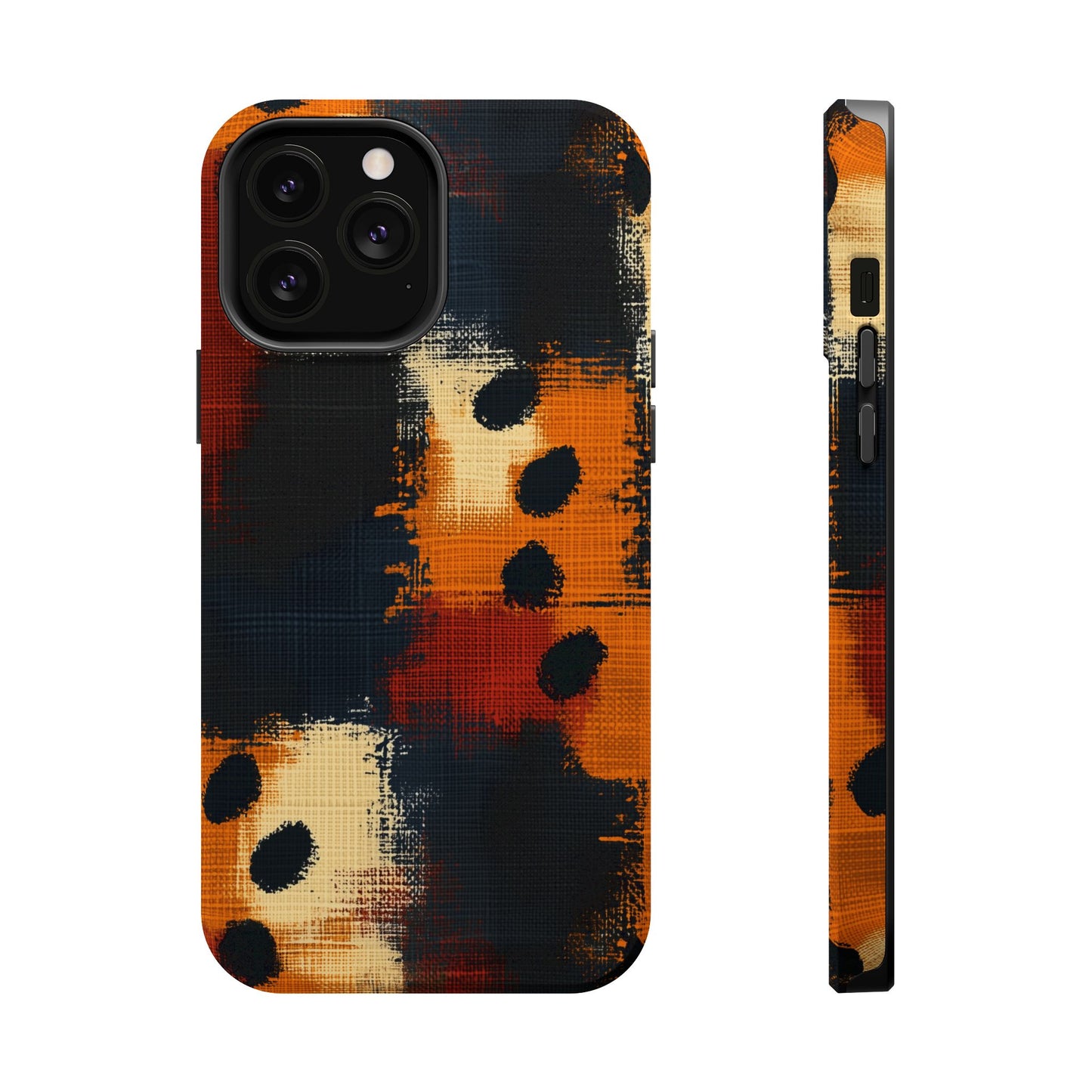 MagSafe iPhone Case: Cheetah Plaid – Wild & Bold Print