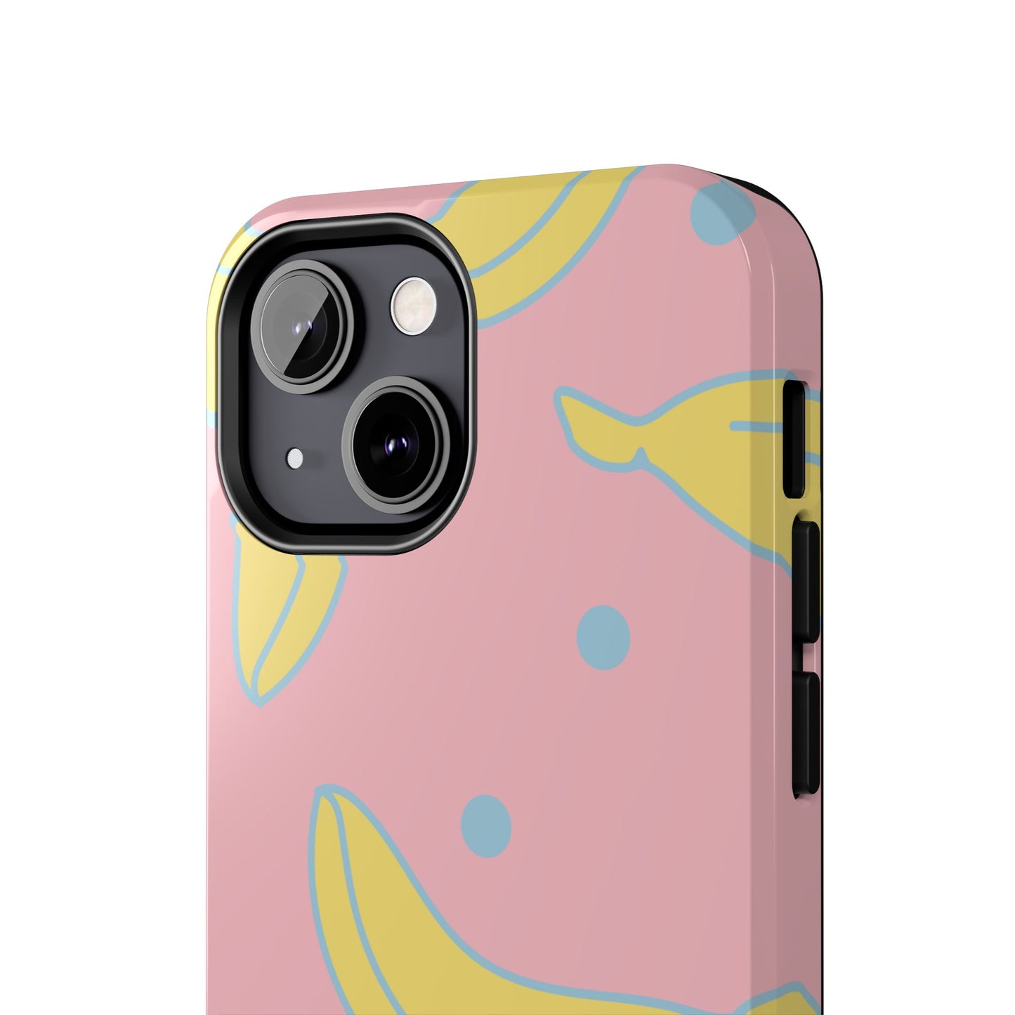 Pink Banana Pop iPhone Case – Cute Pastel Design with Fun Retro Vibe