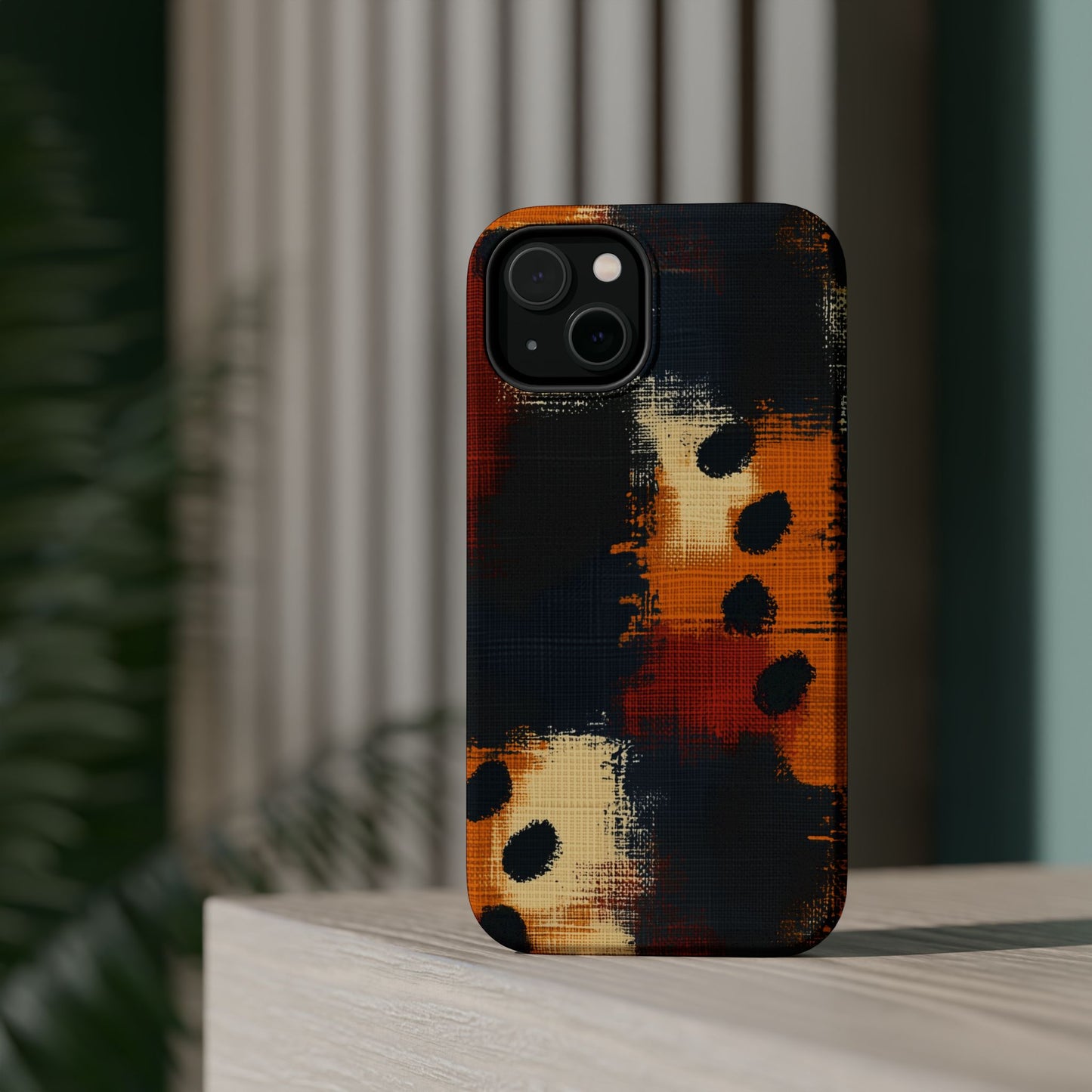 MagSafe iPhone Case: Cheetah Plaid – Wild & Bold Print