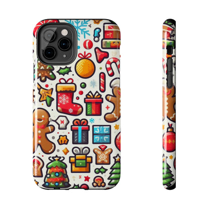 Festive Christmas Icons Pattern – iPhone Series Case