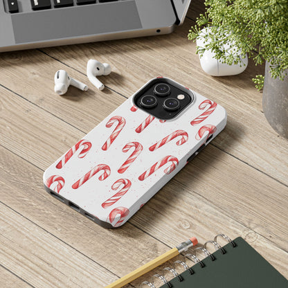 Candy Cane Christmas Pattern – iPhone Series Case