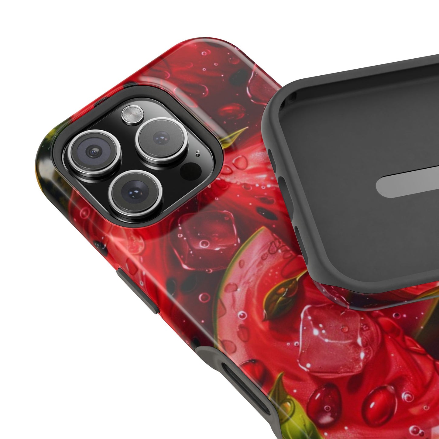 Juicy Watermelon MagSafe iPhone Case – Refreshing Summer Vibes, Dual-Layer Protection