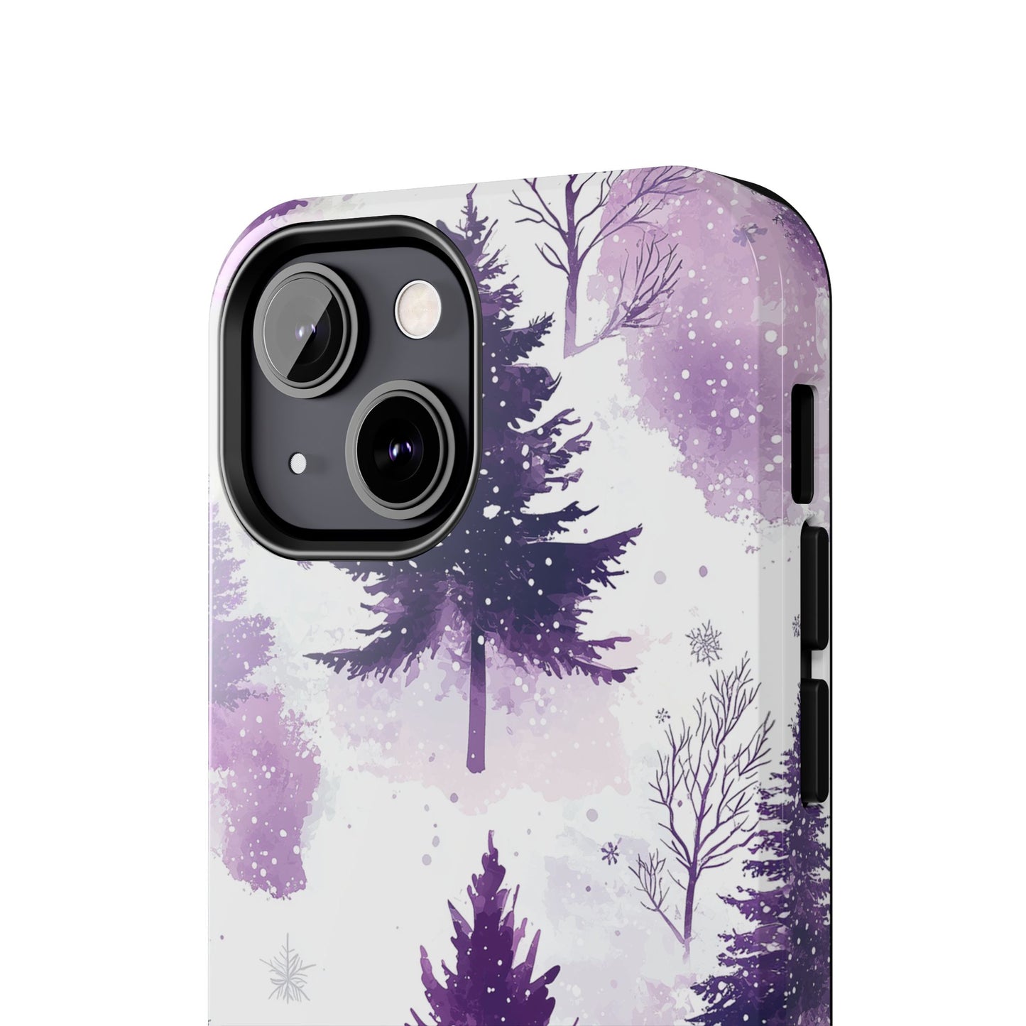 Purple Snowy Forest - iPhone Series Case