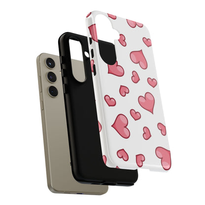 Scattered Hearts Samsung Galaxy Case