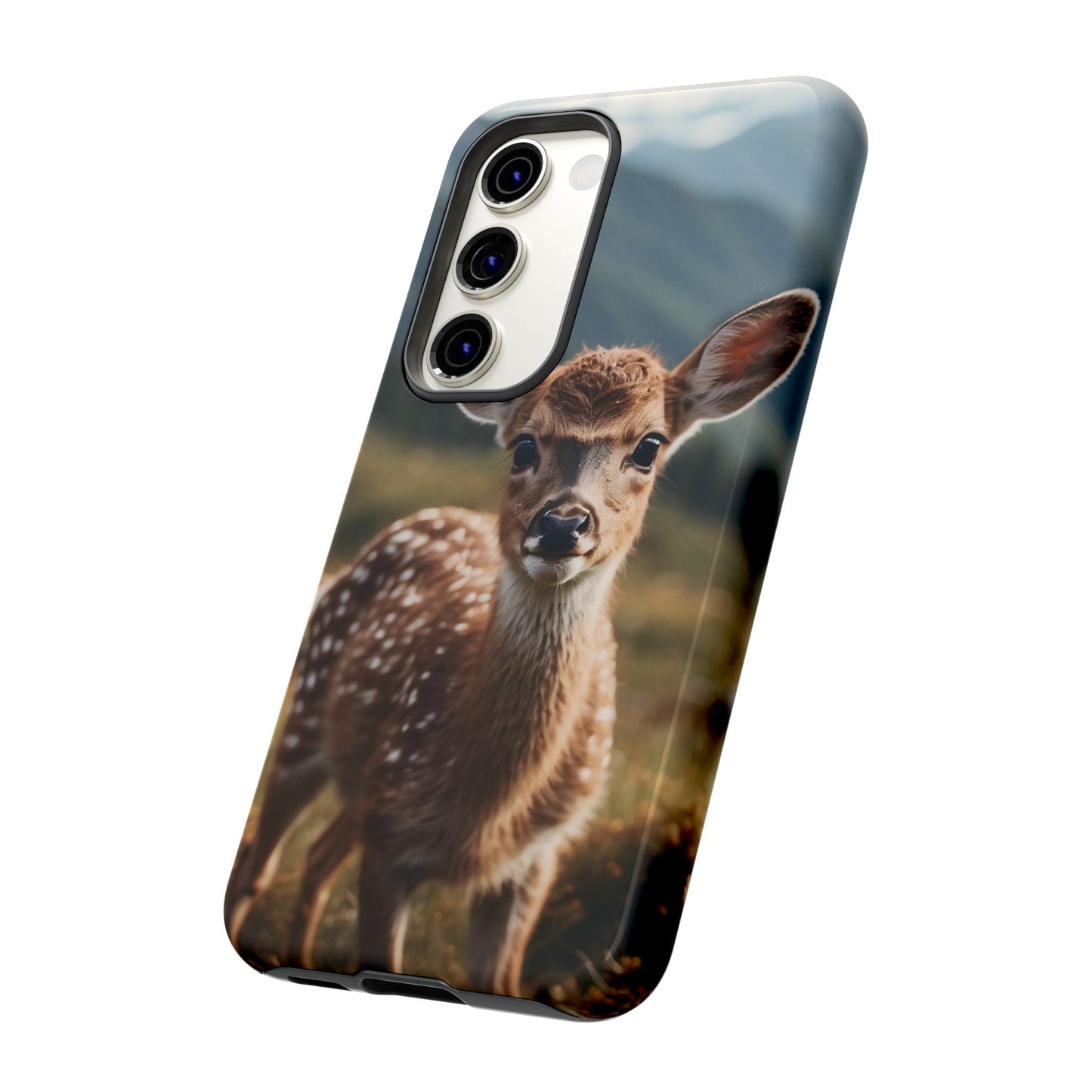 Gentle Fawn in Mountain Meadows Samsung Galaxy Case