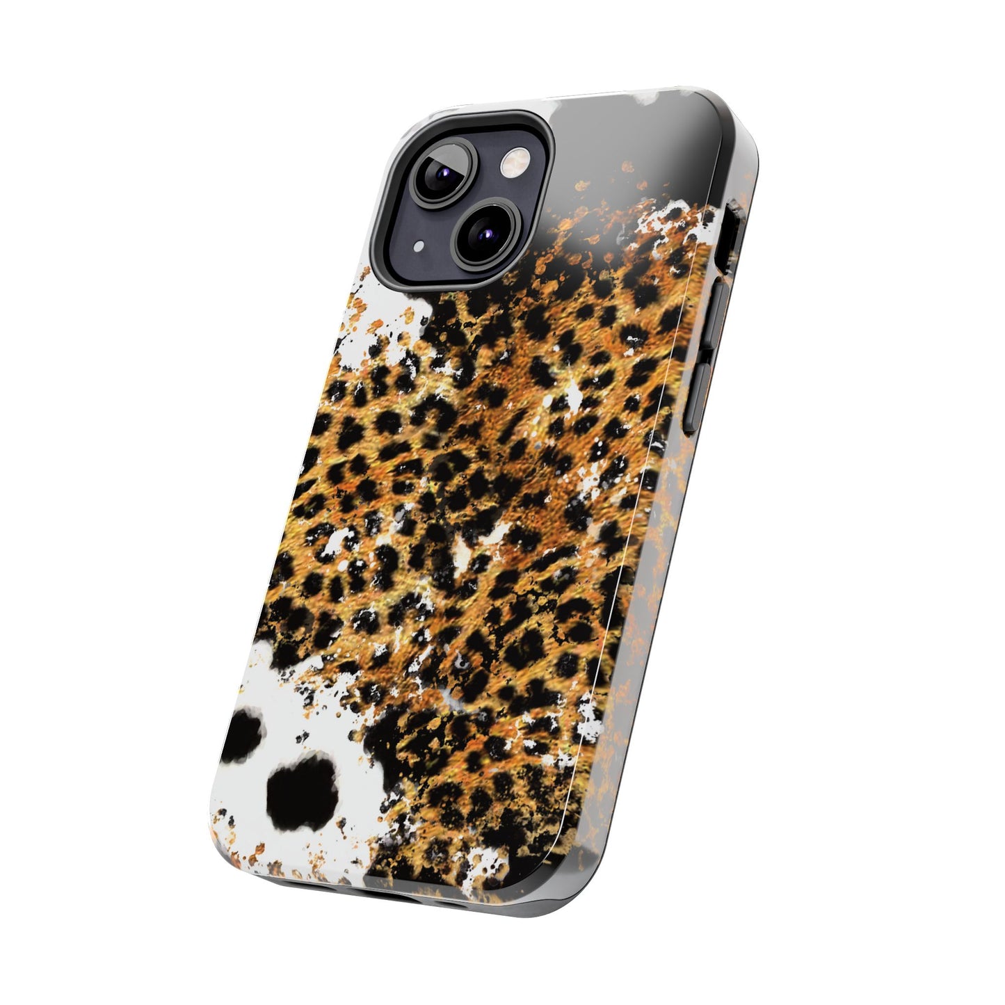 Bold Leopard Ink Splash - iPhone Series Case