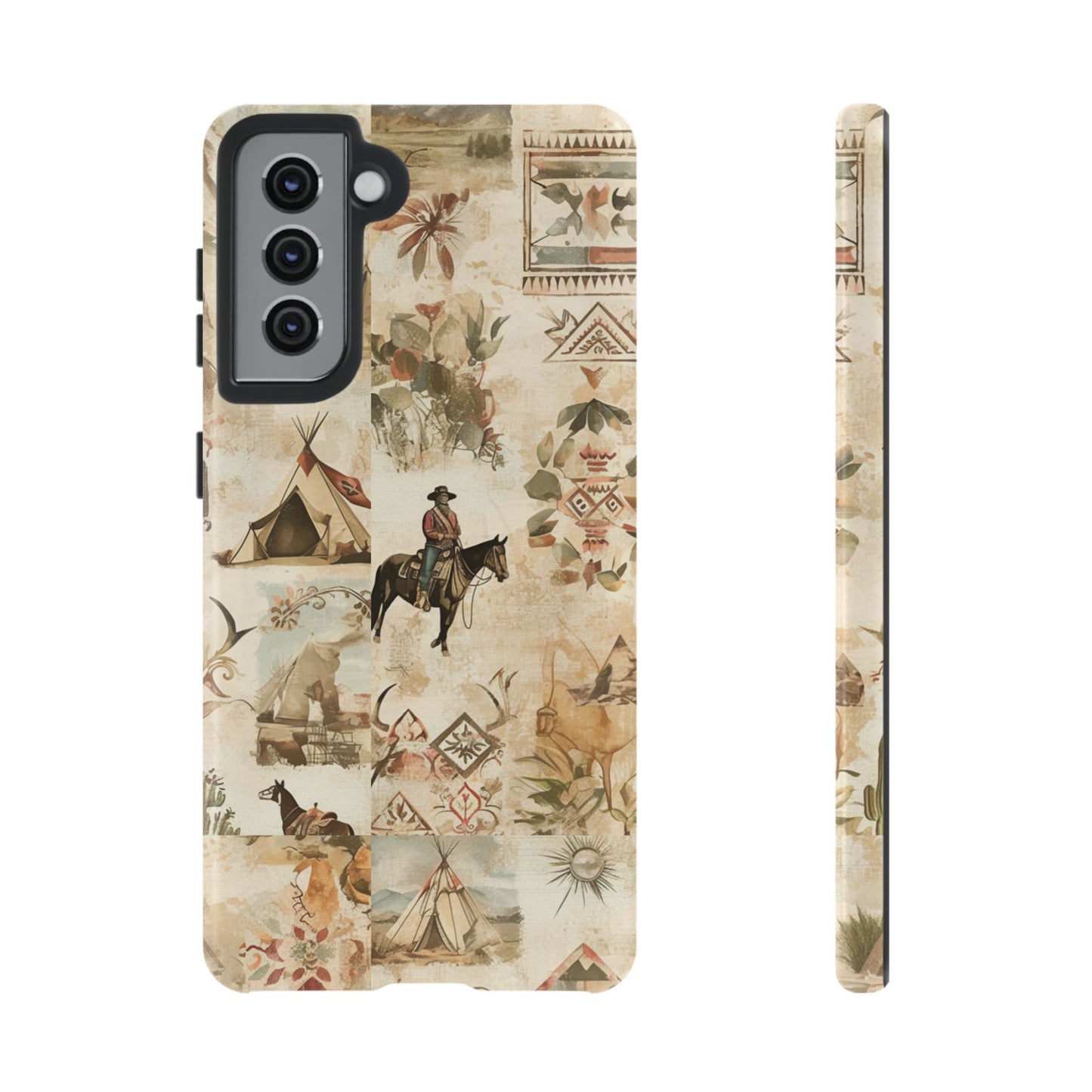 Western Collage Case | Vintage Country Aesthetic