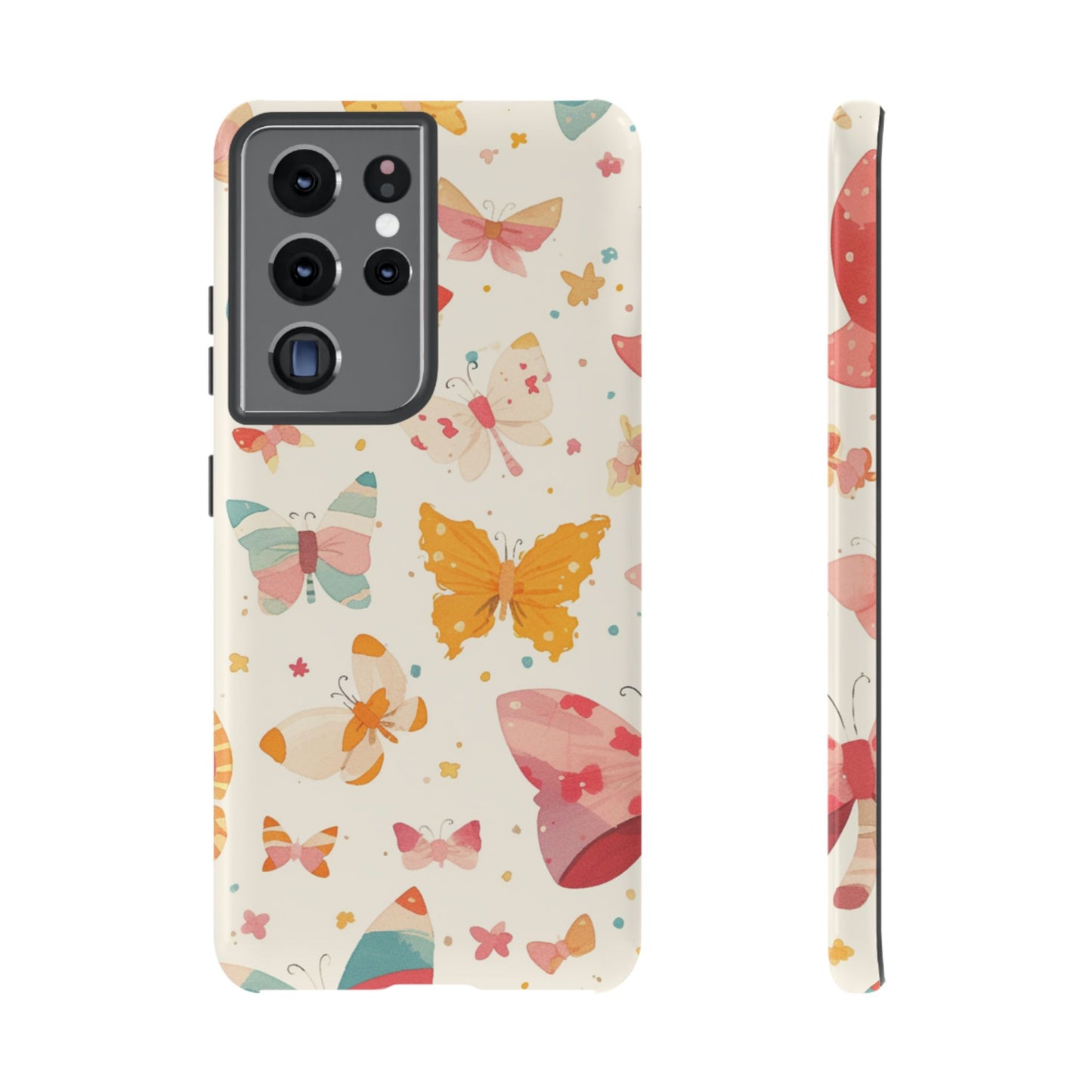 Coquette Watercolor Butterfly iPhone Case