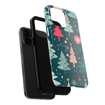 Whimsical Christmas Trees - iPhone Series Case