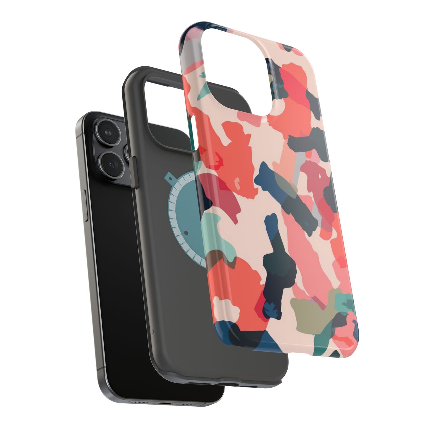 Modern Earthy Camo Abstract – MagSafe iPhone Case