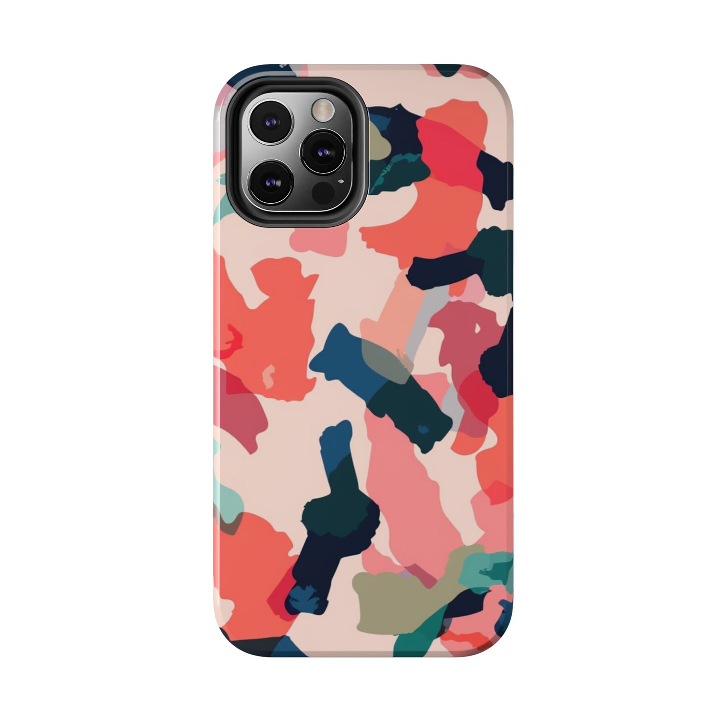 Modern Earthy Camo Abstract – iPhone Case