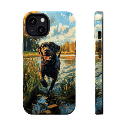 Golden Autumn Labrador - MagSafe iPhone Series Case