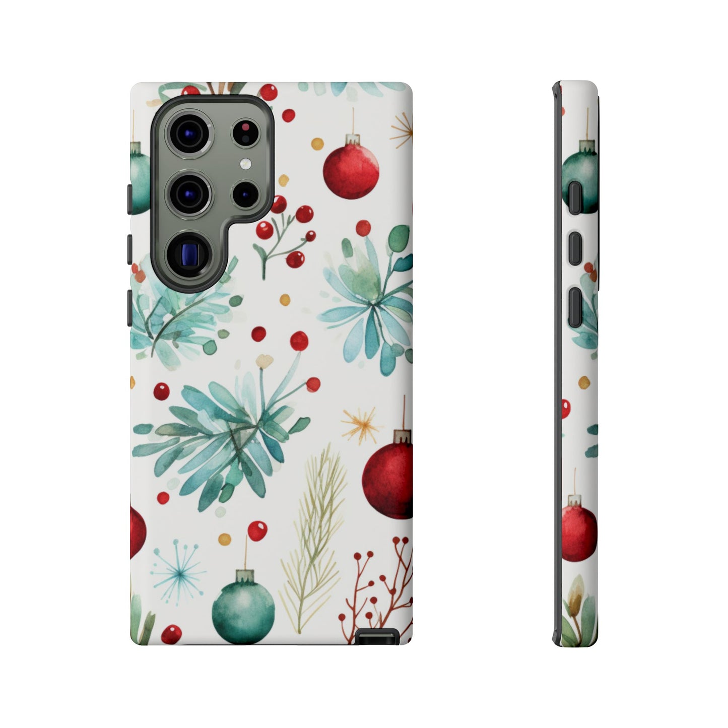 Festive Holiday Ornament Pattern – Samsung Galaxy Case