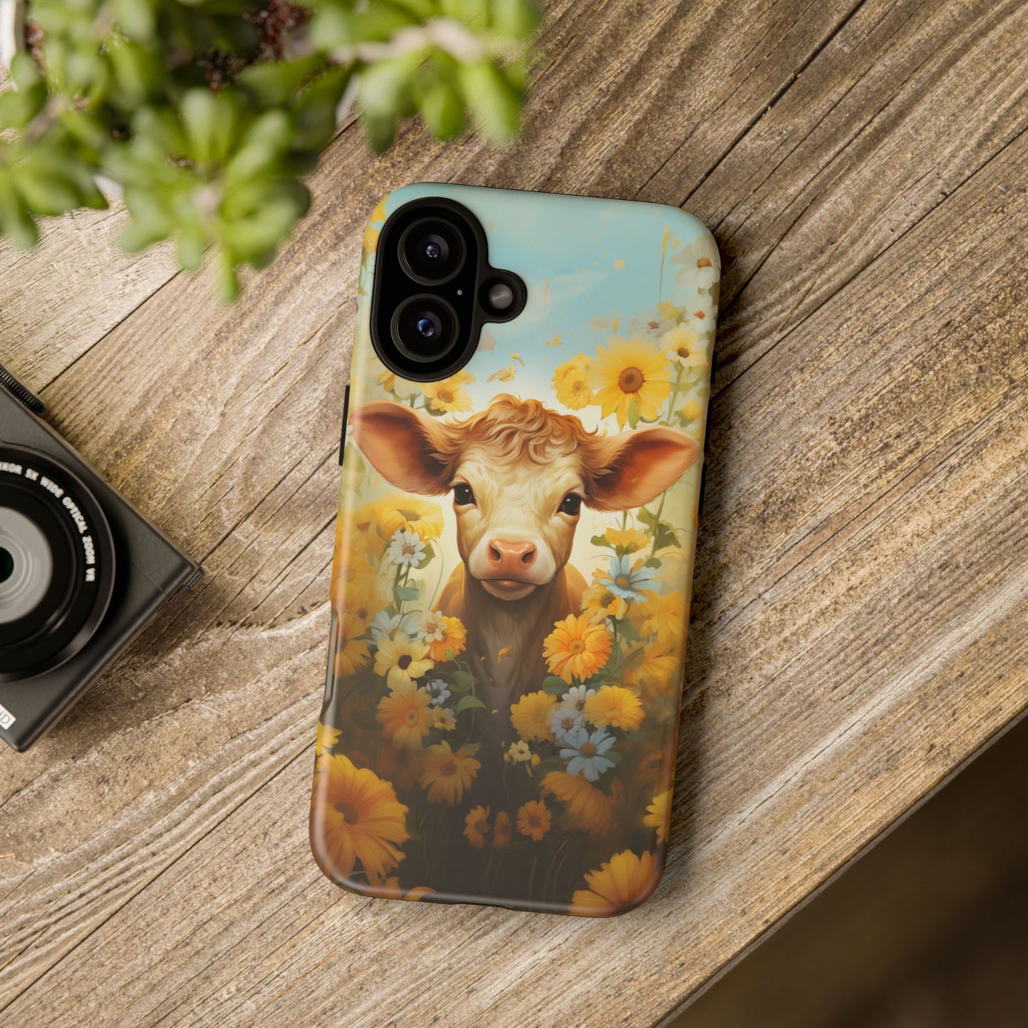 Baby Cow Phone Case - Perfect Gift!