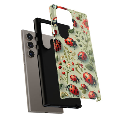 Ladybug Phone Case - Tough Dual Layer Protection - Perfect Gift For The Ladybug Lover In Your Life