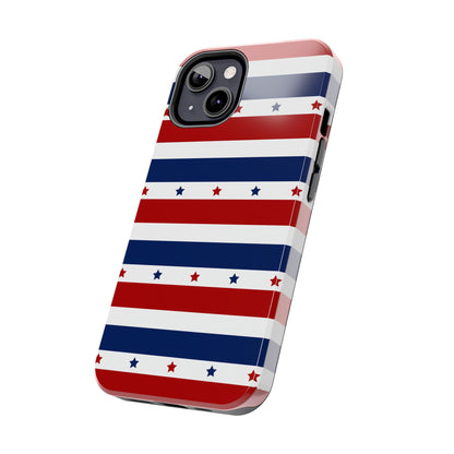 Patriotic Stars iPhone Case