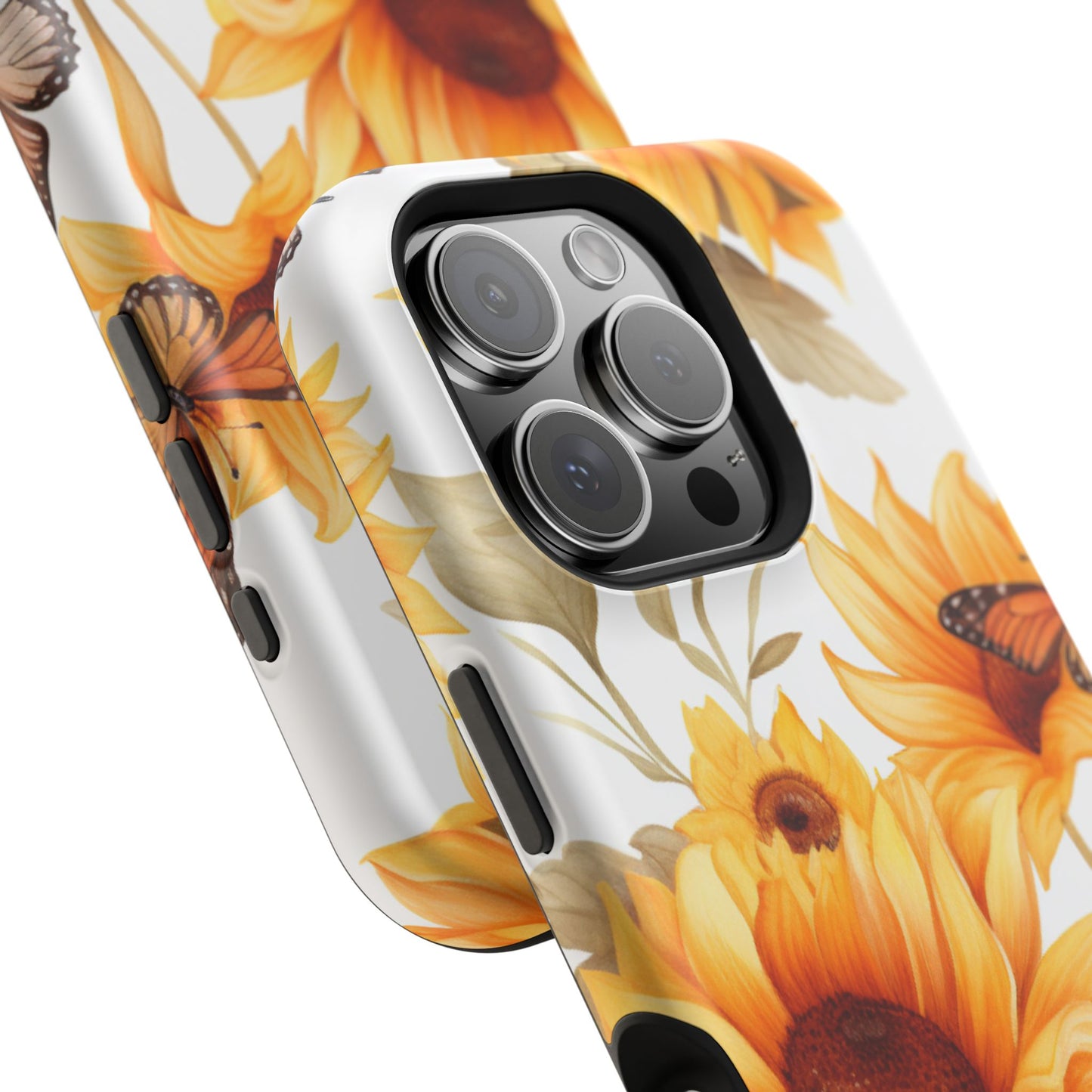 Sunflower & Monarch Garden - MagSafe iPhone Series Case