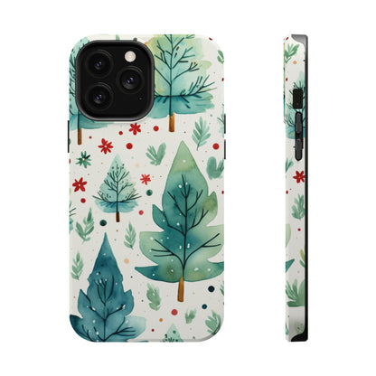 Watercolor Winter Forest - MagSafe iPhone Series Case