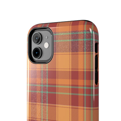 iPhone Case - Autumn Tartan Plaid Design