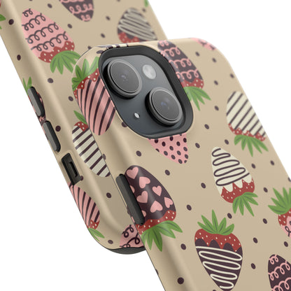 Sweetest Strawberries MagSafe iPhone Case