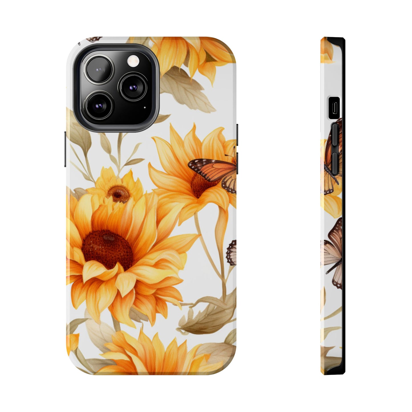 Sunflower & Monarch Garden - iPhone Series Case