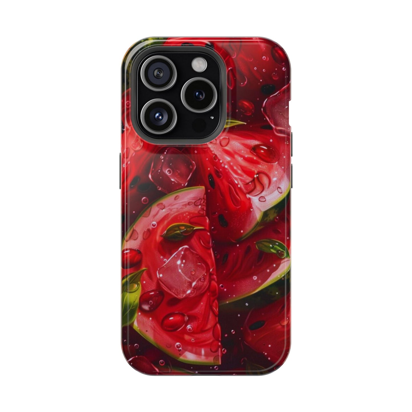 Juicy Watermelon MagSafe iPhone Case – Refreshing Summer Vibes, Dual-Layer Protection