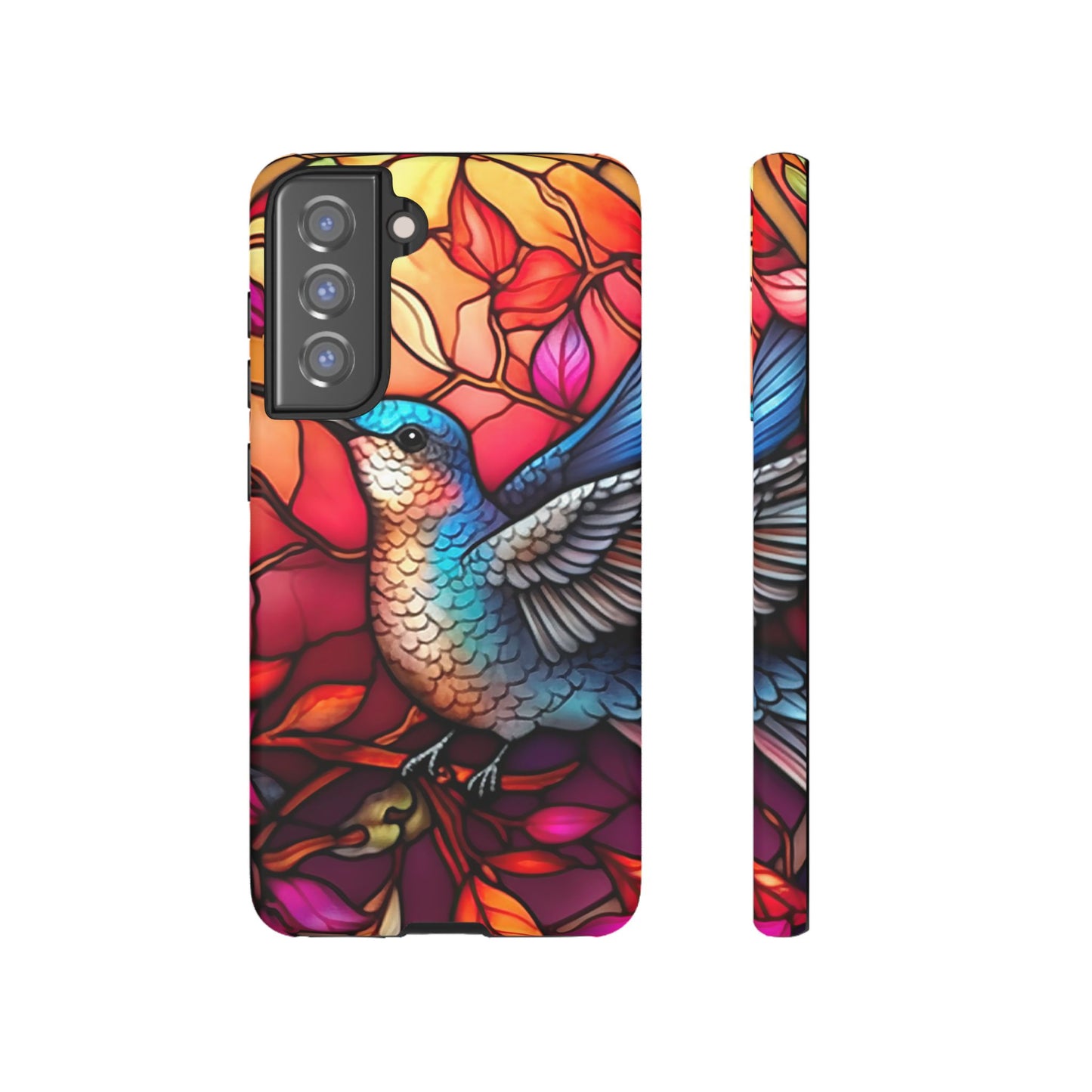 Radiant Multicolor Bird Artwork - Samsung Galaxy Case