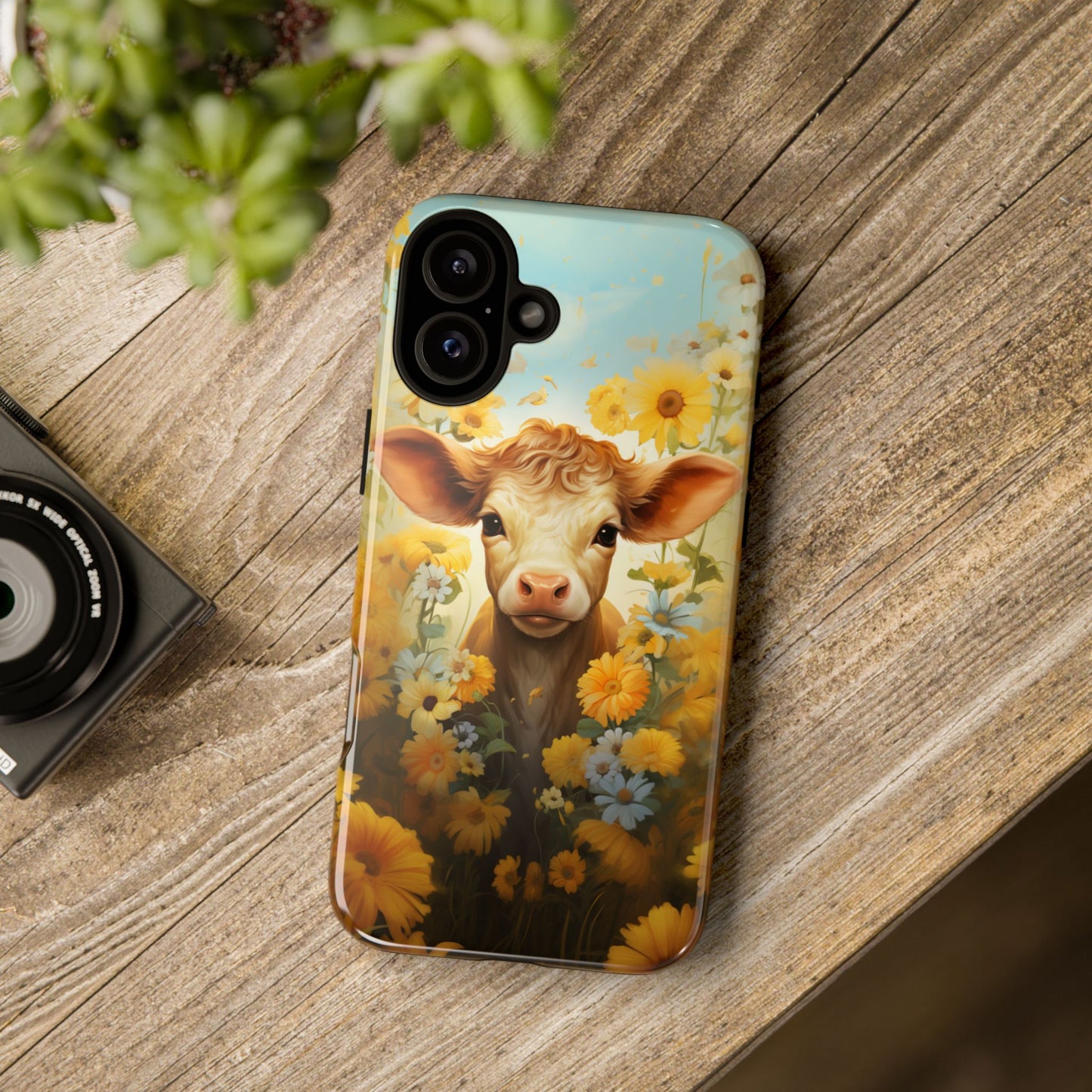 Baby Cow Phone Case - Perfect Gift!