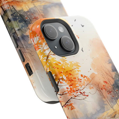 Autumn River Serenity – MagSafe iPhone Case