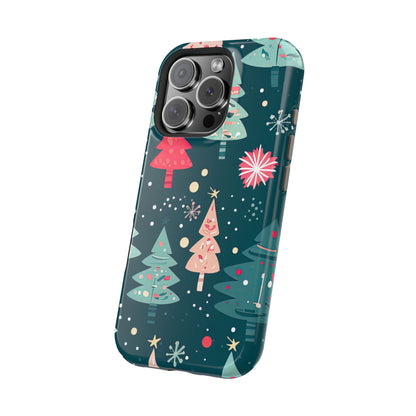 Whimsical Christmas Trees - MagSafe iPhone Series Case