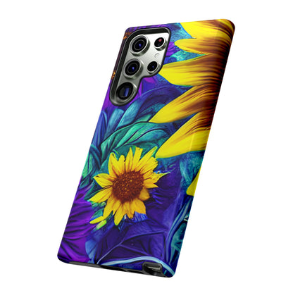 Purple & Gold Sunflower Dream - Samsung Galaxy Series Case