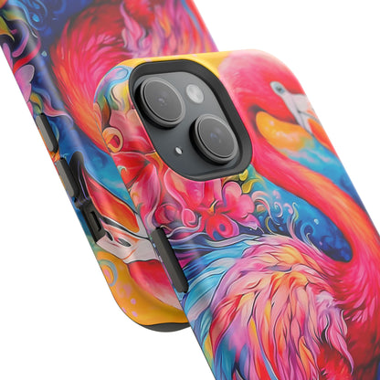 Flamingo Radiance – MagSafe iPhone Cases