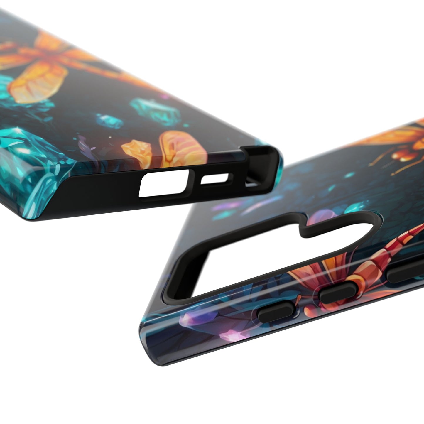 Mystical Dragonflies & Crystals – Samsung Galaxy Series Case