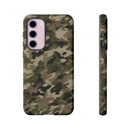 Classic Light Brown Camouflage – Premium Samsung Galaxy Case, Rugged and Stylish