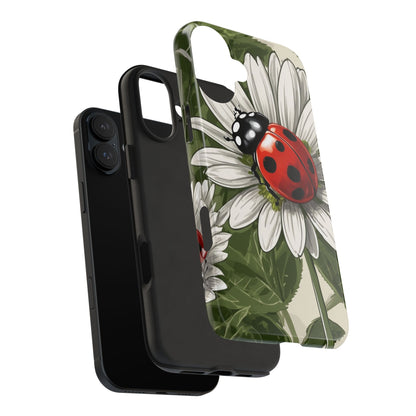 Ladybug & Daisy Garden Charm - iPhone Series Case