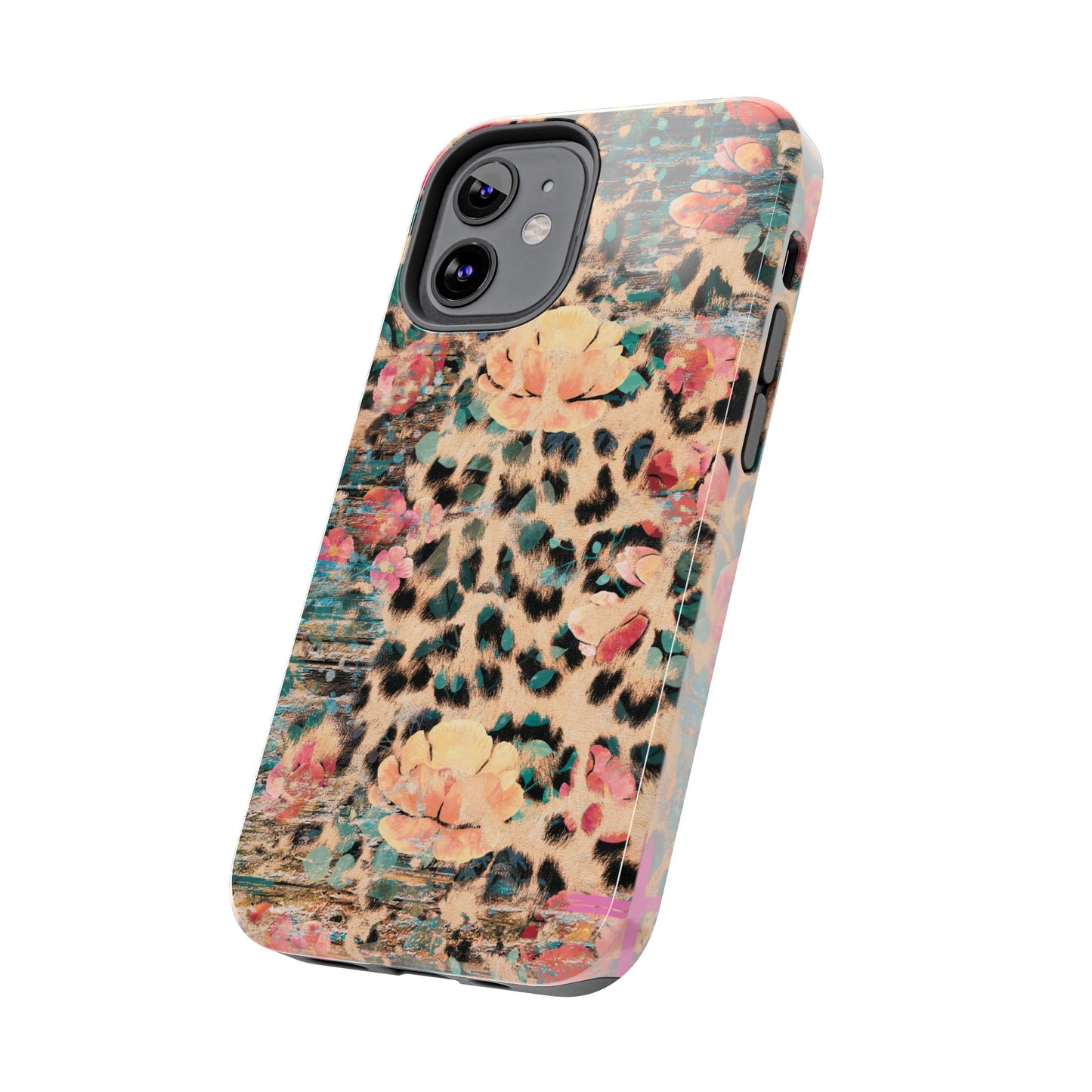 Rustic Floral Leopard - iPhone Series Case