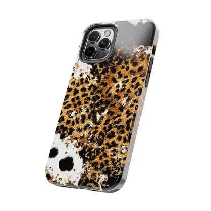 Bold Leopard Ink Splash - iPhone Series Case