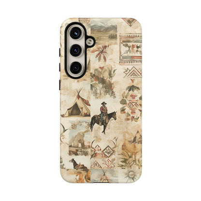 Western Collage Case | Vintage Country Aesthetic