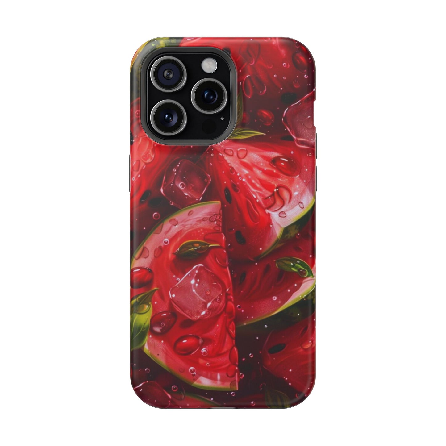 Juicy Watermelon MagSafe iPhone Case – Refreshing Summer Vibes, Dual-Layer Protection