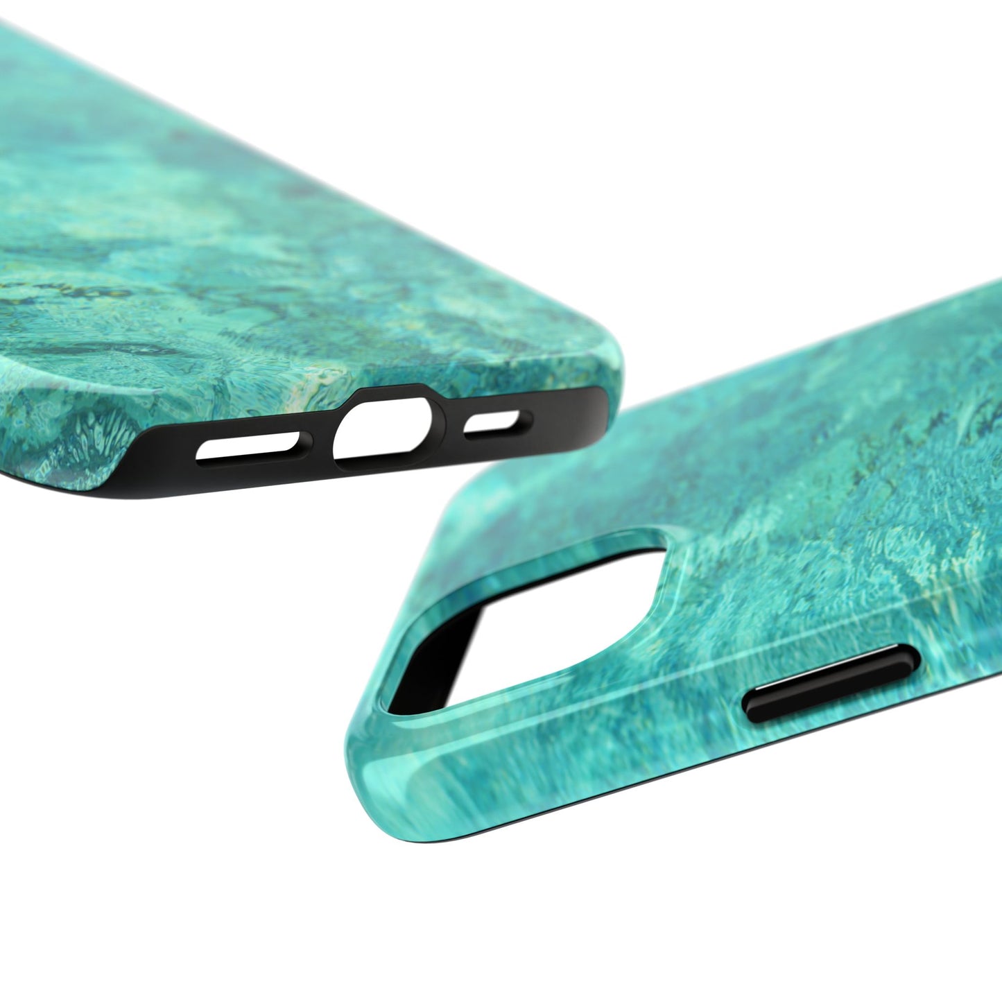 Aqua Blue Water iPhone Case – Relaxing Beach-Inspired Design