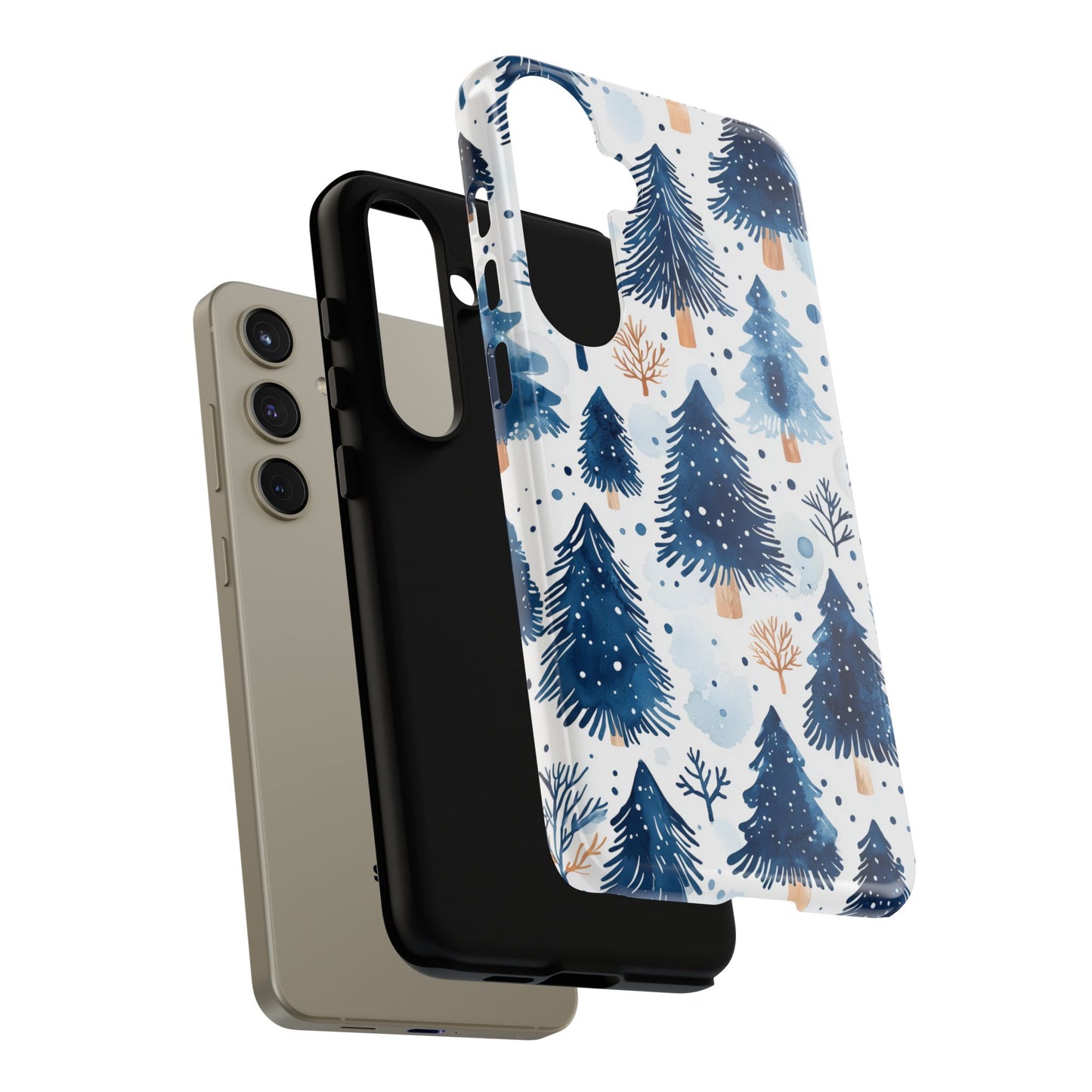 Winter Forest Watercolor - Samsung Galaxy Series Case