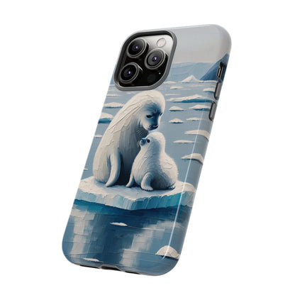 Arctic Serenity Seal iPhone Case