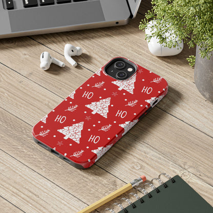 iPhone Case: Ho Ho Ho – Christmas Tree Wonderland