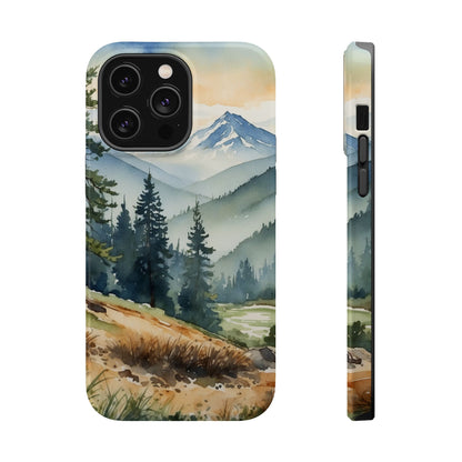 Tranquil Mountain Escape - MagSafe iPhone Case