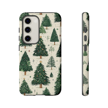 Festive Christmas Tree Forest Pattern – Samsung Galaxy Series Case