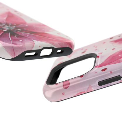 Sapphire Bloom – MagSafe iPhone Case