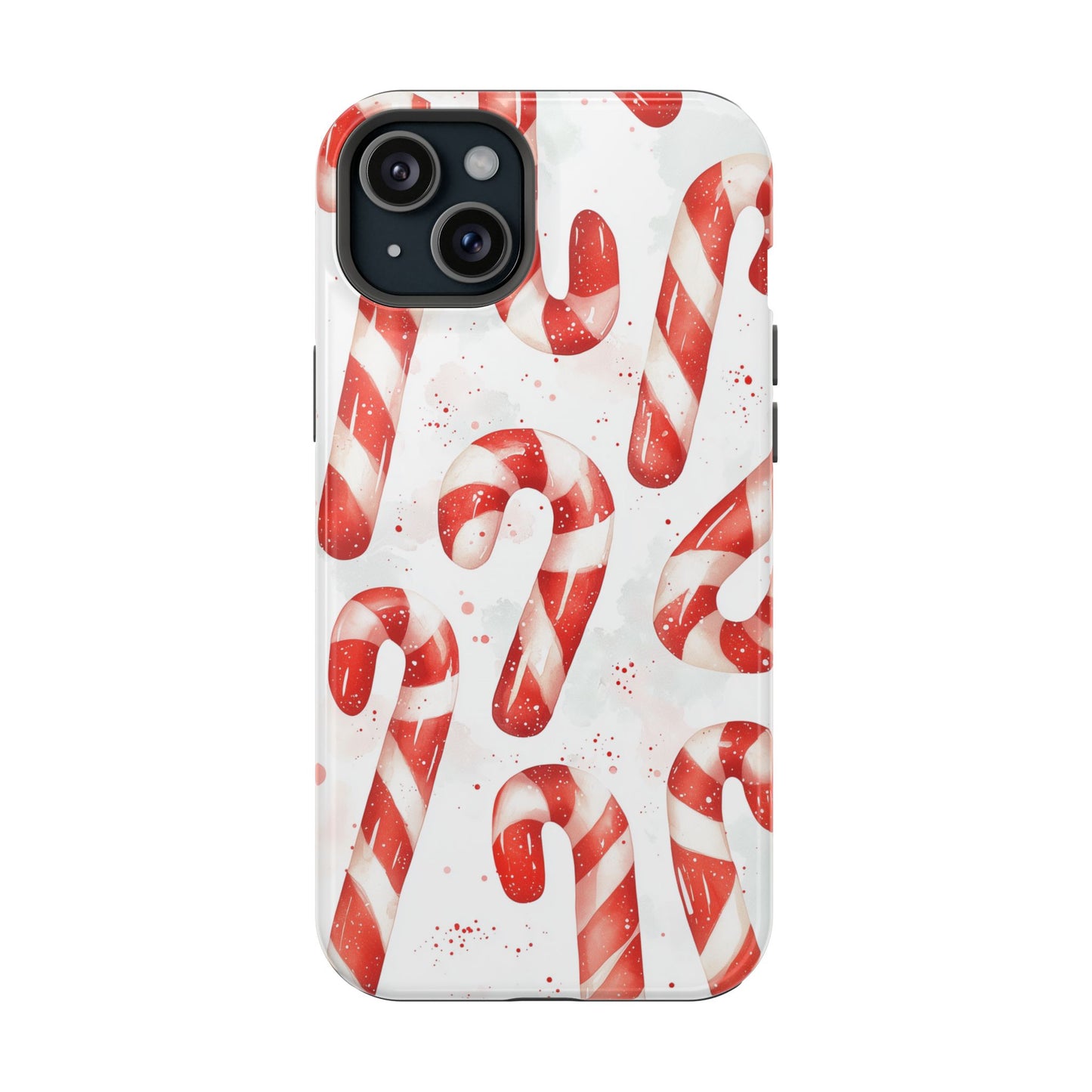 Festive Candy Cane Delight - MagSafe iPhone Series Case